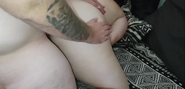  Hot babe wanted a boob job before getting fucked
